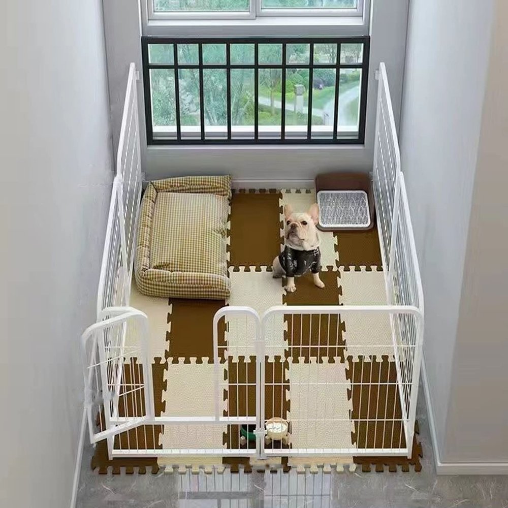 Folding Metal Dog and Pet Training Playpen