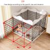 Portable Metal Playpen for Small Dogs and Other Small Pets view 4