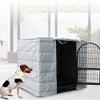 Insulated Winter Dog Kennel Cover, Windproof and Waterproof view 1
