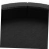 Yardwe Round Plastic Terrarium Water Bowls, 2-Pack, Black view 2
