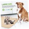 Yardwe Washable Dog Pee Pads, 2-Piece Reusable Absorbent Polyester Mats view 4