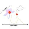 Adjustable Interactive Hanging Dragonfly Cat Toy view 2