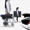 Lightweight Folding Wheelchair, Portable Ultra-Light Aluminum-Alloy Transport Chair view 3