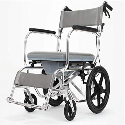 Multifunctional Foldable Wheelchair for Older Adults, Ultralight and Portable
