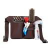 JTKSSCS Professional Hairstylist Scissor Bag, Hip Bag, Coffee view 1