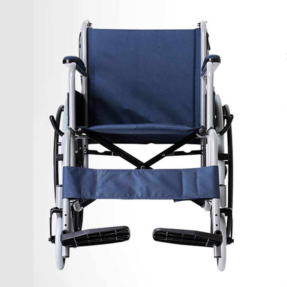 Lightweight Foldable Manual Wheelchair for Adults and Seniors