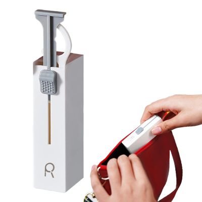 Travel Dental Floss Dispenser with 10 Floss Picks