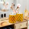 Black and Yellow Bee Q-Tip Holder Dispensers, 2-Pack view 3