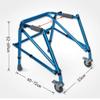 WDWDW Small Walker for Children and Seniors, Portable Rolling Rehabilitation Walker view 2