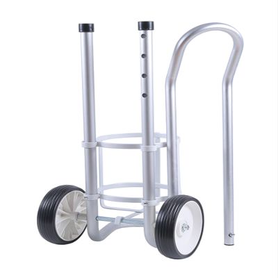 Large-Capacity Oxygen Cylinder Cart with 2 Wheels, 104 cm (15.4 in)