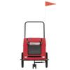 Gecheer Dog Bicycle Trailer, Red Oxford Fabric, 137 x 68 x 72 cm view 4