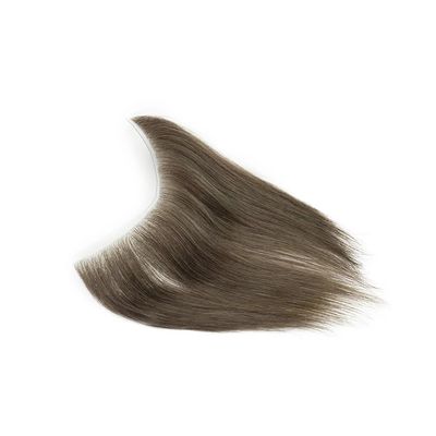 Men's Toupee with Invisible Thin-Skin PU V-Cut Front Hairline