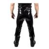 GAYLOP Men's Latex Jeans, 0.4 mm, Long Pants with Pockets, Custom-Made, Black, XXL view 2