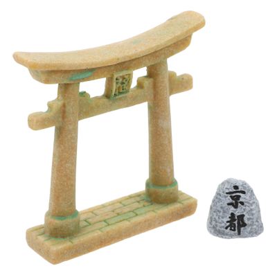 SEWOART Miniature Japanese Zen-Style Decor for Aquariums, Bonsai and Fairy Gardens