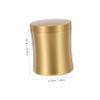 Supvox Copper Bird Food Jar, Round Training Feeder for Birds and Parrots view 2