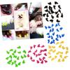 Toddmomy 100-Piece Nail Caps for Cats and Dogs, Colorful Paw Protection Caps view 3