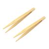 BUGUUYO 15 cm Bamboo Feeding Tweezers, Non-Slip, 2-Pack for Reptiles view 1