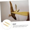 BUGUUYO 15 cm Bamboo Feeding Tweezers, Non-Slip, 2-Pack for Reptiles view 4