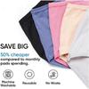 Relivira Women's Pelvic Floor Support and Leakproof Reusable Incontinence Underwear, 5-Pack, M view 3