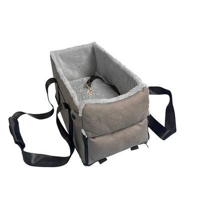 Console Dog Car Seat for Small Dogs up to 5.9 kg, Dark Gray
