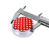 Portable Round Polka-Dot Pill Organizer, 3 Compartments view 4