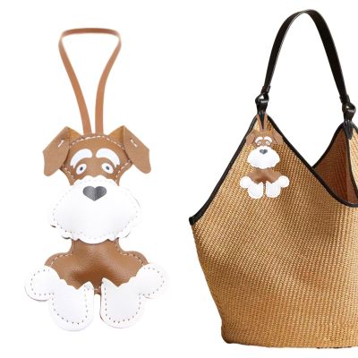 Lunaobrik Leather Pet Bag Charm