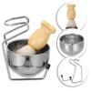 Beaupretty Beard Brush and Shaving Set with Holder and Bowl view 4