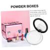 Beavorty 2-Pack Empty Loose Powder Containers with Puffs and Sieves, 5 g, Travel Size view 3