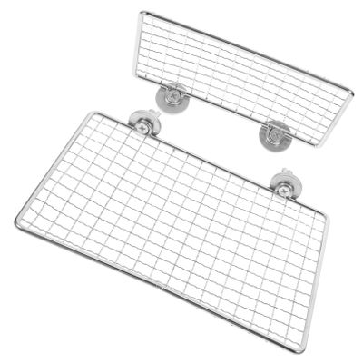 Supvox Stainless Steel Bird Perch Platforms, 2-Pack, Easy Assembly