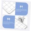 Supvox Stainless Steel Bird Perch Platforms, 2-Pack, Easy Assembly view 3
