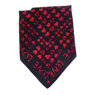 BESPORTBLE Heart Pattern Dog Bib for Pets
