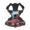 Colorful Dystopian Futurism Dog Harness for Small, Medium, and Large Dogs, Durable, No-Pull, with Reflective Straps and Quick-Release Buckles, Size M view 4