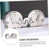 Toyvian Elephant-Shaped Silver Zinc Alloy Keepsake Box for Baby Teeth and Hair view 2