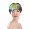 Spleimuster 2 Reusable Double-Layer Waterproof Elastic Shower Cap view 3