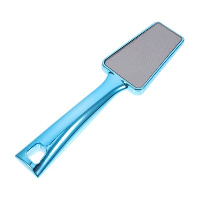 Double-Sided Blue Nano-Glass Foot File with Ergonomic Handle