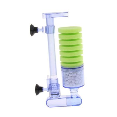 TOGEVAL Wall-Mounted Aquarium Biofilter with Adjustable, Rotatable Filter for Fish Breeding and Water Purification in Freshwater Aquariums