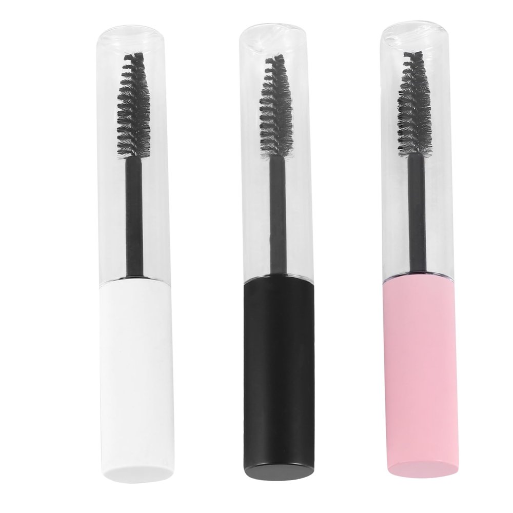 Gogogmee 32-Piece Empty Mascara and Eyeliner Tubes with Transfer Pipette and Funnel, Lightweight Leakproof DIY Tubes, Random Color