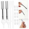 Gogogmee 32-Piece Empty Mascara and Eyeliner Tubes with Transfer Pipette and Funnel, Lightweight Leakproof DIY Tubes, Random Color view 4