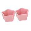 Levemolo 2-Piece Ceramic Food Bowls for Hamsters and Rabbits, Star-Shaped, Smooth, Easy to Clean, Tip-Resistant view 1