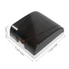 Black PC Outlet Protection Box for Bathrooms view 2