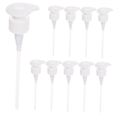 AUTSUPPL 10-Pack Lotion and Cleaner Dispenser Pumps, ABS with Stainless Steel Spring, Leakproof and Drip-Free, for 2.5 cm Bottle Openings