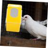2-Piece Hanging Feeder for Pigeon Cage, Plastic Water Bowl view 3