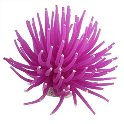 Asyduey Aquarium Fish Tank Artificial Coral Decoration Purple