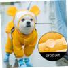 BUGUUYO Dog Raincoat with Hood view 3