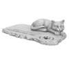 SEWOART Waterproof Cat Memorial Stone, Decorative Grave Marker for Cat Lovers and Beloved Pets view 1