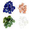 Sosoport Transparent Glass Stone Aquarium Decoration, Blue view 1