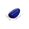 Sosoport Transparent Glass Stone Aquarium Decoration, Blue view 2