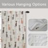 Cartoon Cat Curtain, 107 x 215 cm, 1 Panel view 3