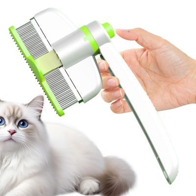 Dog Hair Comb | Rotation Design Cat Brush for Shedding