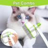 Dog Hair Comb | Rotation Design Cat Brush for Shedding view 2